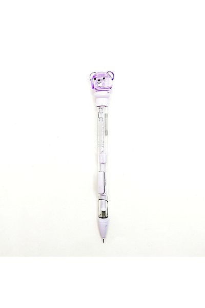 Limmy 0.7 Versatil Pen with Cute Purple Teddy Bear Nib - 1 Piece