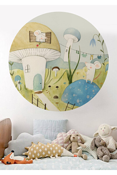 WALLHUMAN Бохо - наклейка на стіну квартири в богемному стилі