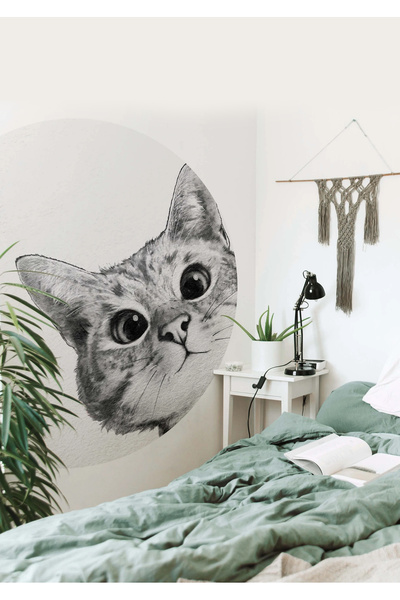 WALLHUMAN Boho - Bohem Tarzında Daire Duvar Sticker