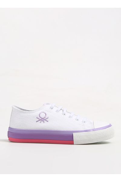 Benetton Alb - Liliac Tenis Fata BNI-10041