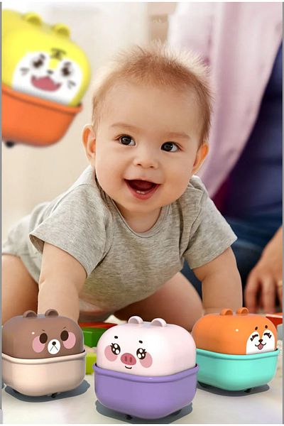 Playlab Let It Go Cars Animal World - سيارة الحيوانات الأليفة اللطيفة - 12 قطعة