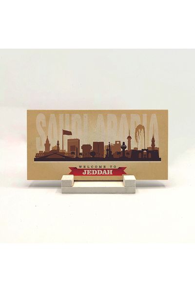 Sadrazam Saudi Arabia Printed Natural Stone Desktop 10x20 Drg-42