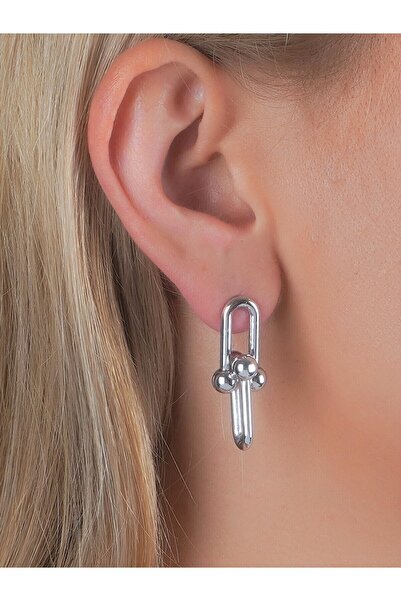 MRK Serenay Model Iç Içe Küpe