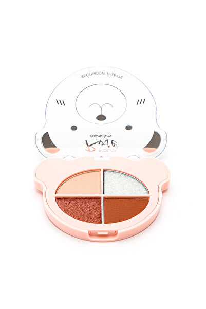 Roesıa Rose Cosmetics Rose Bear 4'lü Göz Farı