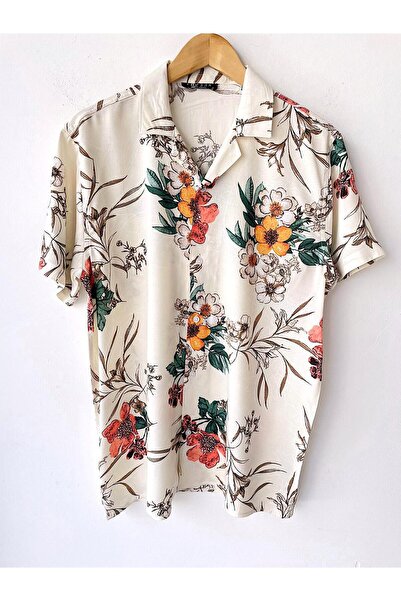 Hazhers Erkek Yazlık Yeni Sezon Oversize Gömlek