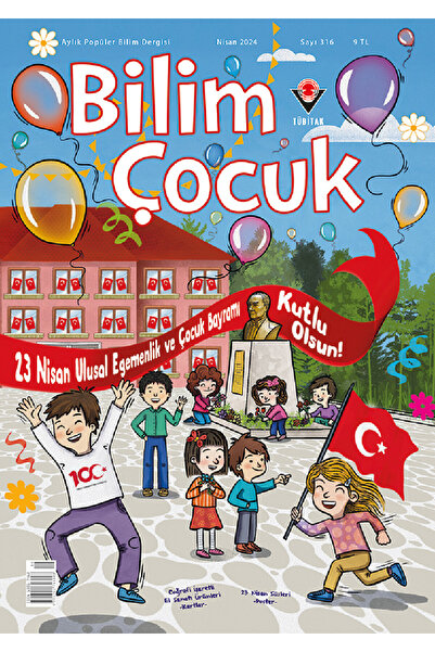 Tübitak Bilim Çocuk Nisan 2024