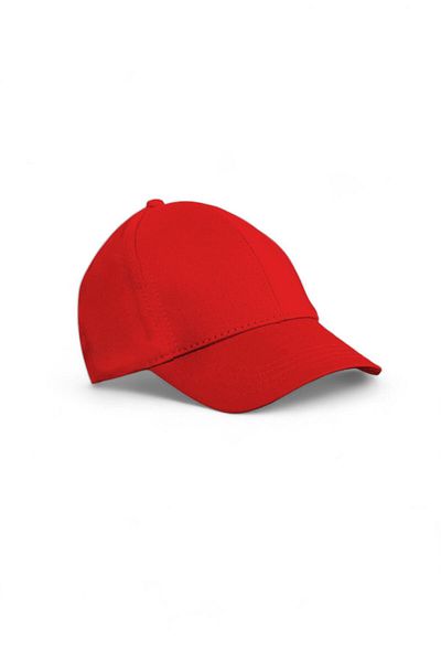 Eke Tekstil Unisex Red Color Baseball Cap