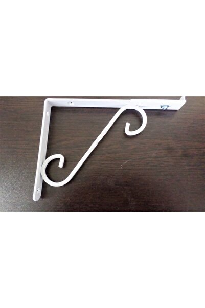 Beşel Ferforje Ahşap-sunta-mdf Raf Altı Ayarlı Aparat Beyaz 205mm-240mm Arası (1TK.)