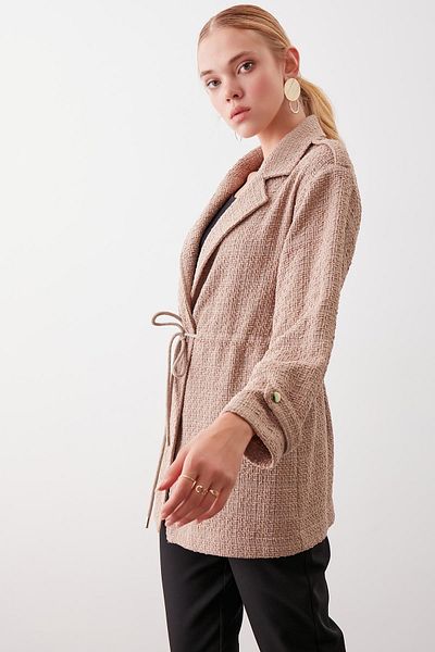 Vitrin Jacke mit Raffdetail an der Taille
