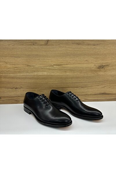 OGGI Oggı 20522 Μαύρα Γνήσιο Δερμάτινο Κλασικό Δερμάτινο Casual Ανδρικά Παπούτσια