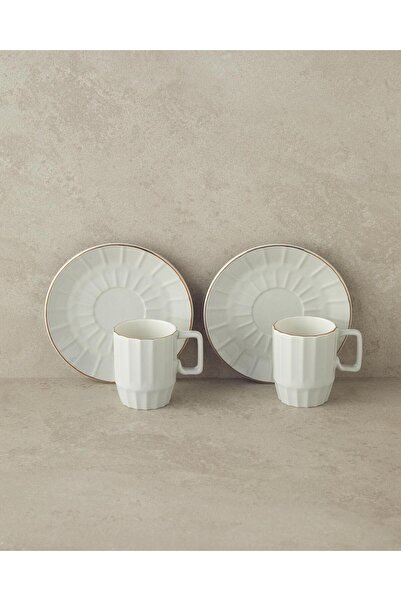 English Home Angely Kahve Fincan Takımı 80 ml Beyaz (29.03.2025)