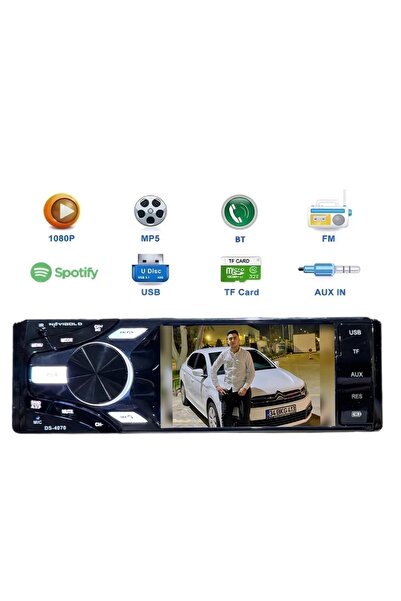 Navigold Ds-4070 Araba Oto Teyp Ekranlı Bluetooth-mp5-mp4-usb-sd Kamerasız