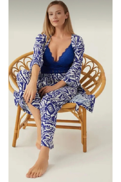 ARNETTE ArnettaİÇİ BÜSTİYERLİ YUMUŞAK DOKULU SABAKLIKLI ÜÇKÜ KADIN TAKIM