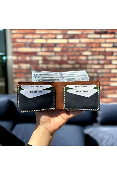 MESACRAFT Genuine Leather Men Wallet,Stylish Men Wallet