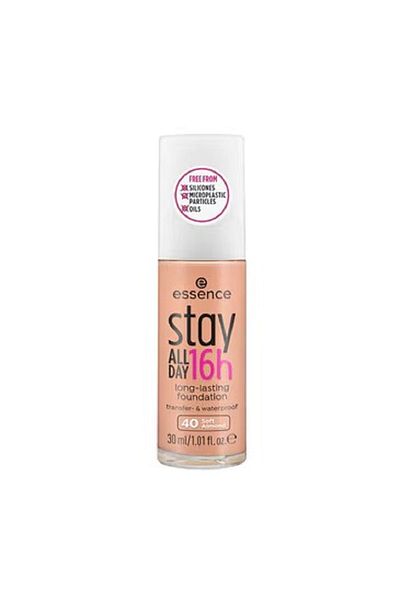 Essence كريم أساس طويل الأمد يدوم طوال اليوم لمدة 16 ساعة 40