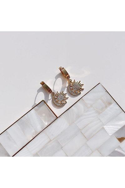 Vesce Atelier أقراط النجوم