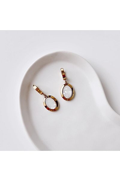 Vesce Atelier Gilda Steel earrings