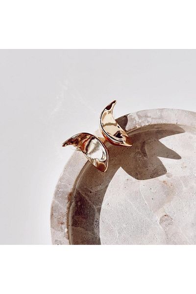 Vesce Atelier Aquila Steel earrings