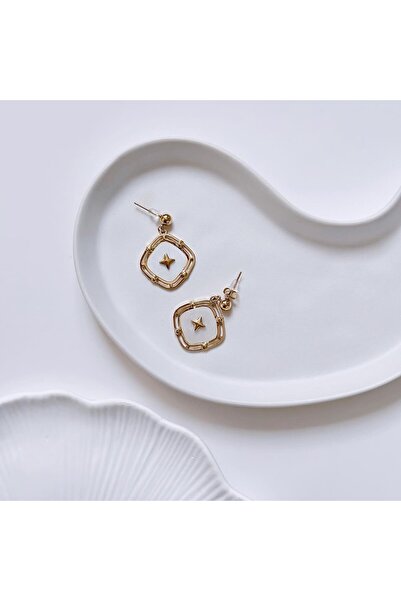 Vesce Atelier أقراط من الفولاذ Estrellita