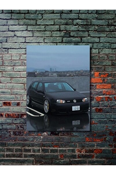 ZNC VOLKSWAGEN - GOLF MK4 - Απαράμιλλες αφίσες μοτοσικλέτας σχεδιασμού, αφίσα...