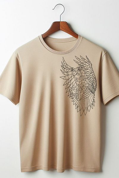 Vordevia Μπλουζάκι Unisex με στάμπα με κουκουβάγια