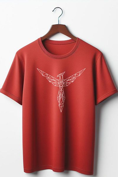Vordevia Eagle Printed Crew Neck Oversize Unisex T-Shirt