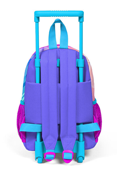 Coral High Minik Yuva Çekçekli Sırt Çantası Lavanta Pembe Flamingo Desenli Iki Bölmeli 24006