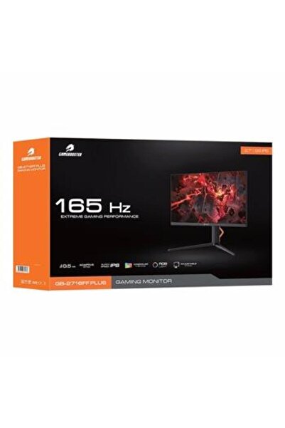 GAMEBOOSTER 27" Gb-2716ff Plus 165hz 0.5ms Hdmı Dp Freesync Gsync Fhd Ss Ips Gaming Monitör