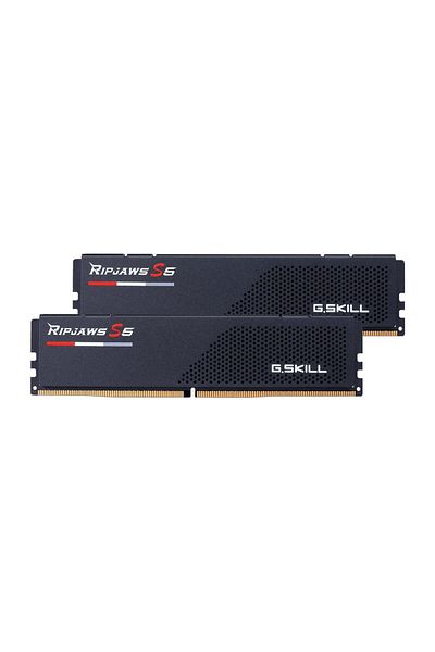 G Skill Gskıll Ripjaws S5 Black Ddr5-6000mhz Cl32 32gb (2x16gb) Dual 1.35v F5-6000j3238f16gx2-rs5k