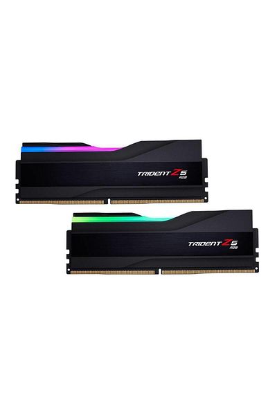 G Skill Gskıll 32gb (2x16gb) Trident Z5 Rgb 7800mhz Cl36 Ddr5 1.4v Black Dual Kit Ram