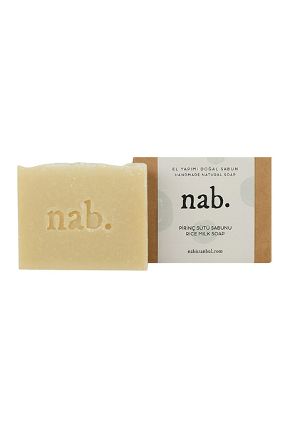 nab. Nab. Doğal El Yapımı Pirinç Sütü Sabunu 100 Gr