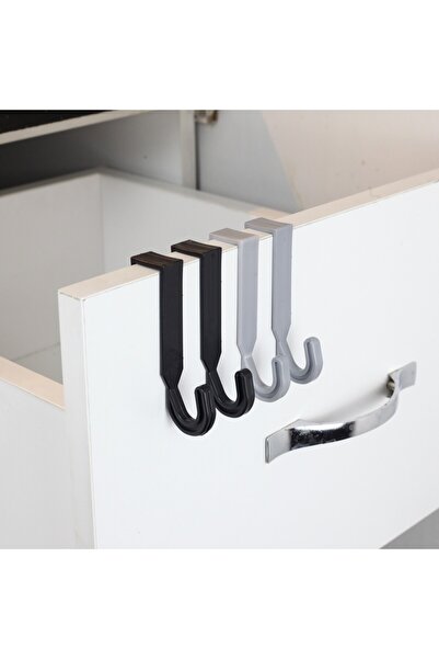 Füllen Makina 4'lü Çekmece Ve Dolap Kapağına Takılabilen Çok Amaçlı Askılık G...