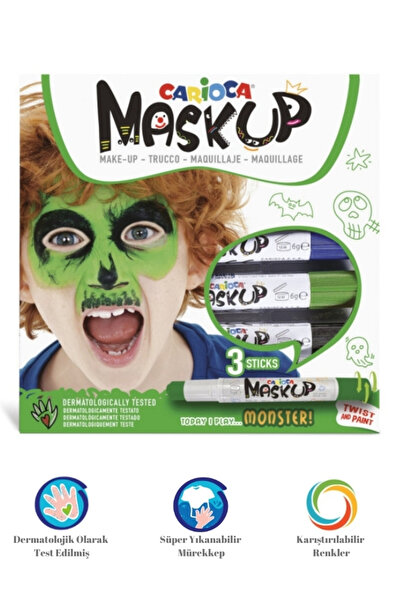 CARIOCA - MaskUp Yüz Boyası 3 Renk