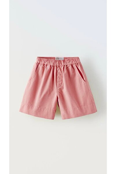 Daisy Dolly Unisex Gabardin Kumaş Bermuda Şort