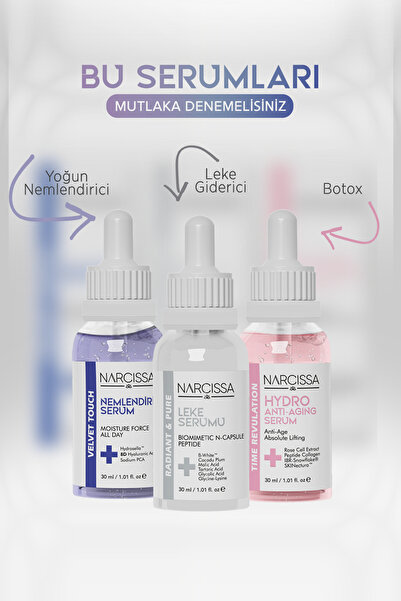 Narcissa Leke Serumu - Aydınlatıcı Ve Cilt Tonu Eşitleyici 30 ml