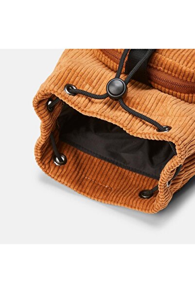 Timberland TB0A6MQDK431 Argan Oil Γυναικεία τσάντα Corduroy Μαύρη χιαστί