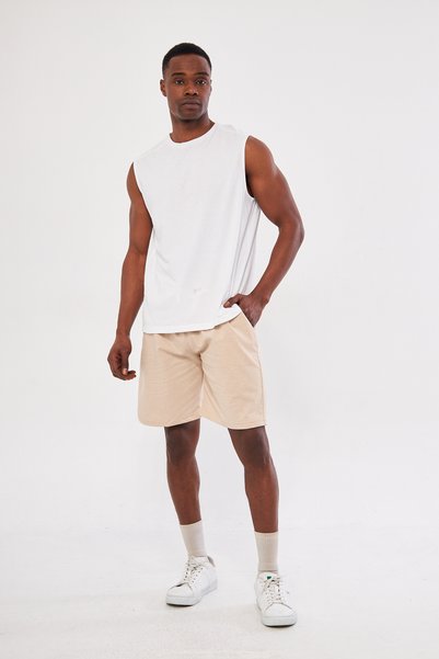 pandy Unisex 4 Renk Basic Şort