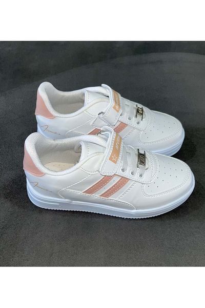 GGSTORE Pantofi sport pentru fete Arvenzo White Powder 101 - 31