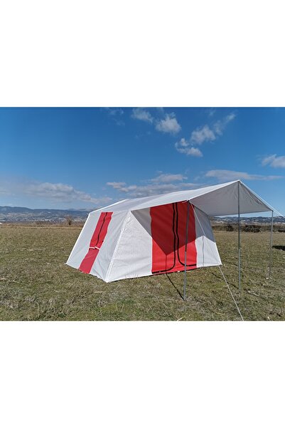 Uludağ Çadır İki Odalı Kamp Çadırı Kırmızı