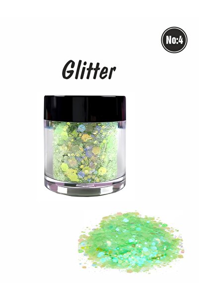 Ocean Glitter Yüz Ve Vücut Parlatıcı Sim Işıltı Parlak Yüz Makyajı