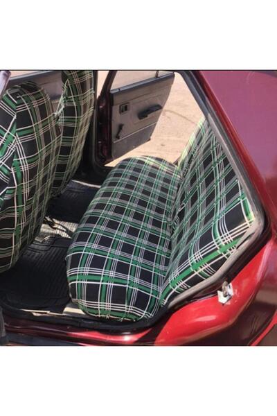 zifona Ekose Oto Koltuk Kılıfı Servis Kılıfı yeşil