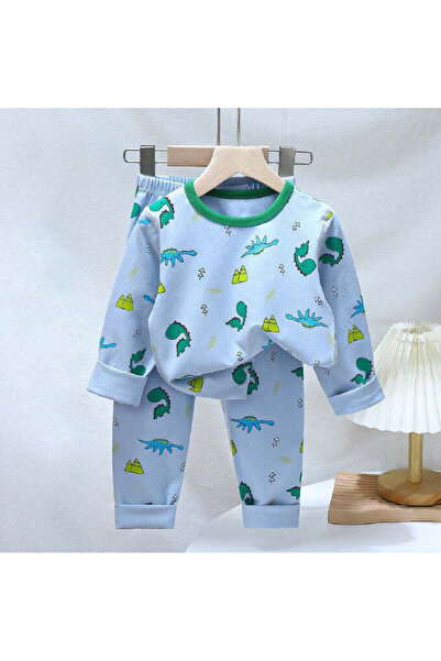naynes Girls' and Boys' 100% Cotton Long Sleeve 2-Piece Pajama Set Seasonal (...
