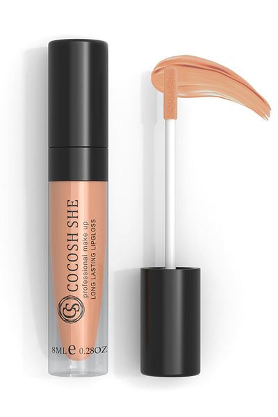 Cocosh She Soft Matte Liquid Matte Lipstick 01 Nude Skin, Vitamin E, Avocado Oil, Creamy Texture, Matte Finish, Non-Smudging