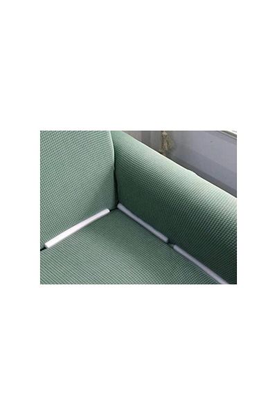 UYUMEV Bürümcük 3 Seater Sofa Cover. Skirted Seat Cover. Sofa Bed Sofa Cover. 1 Piece. Stone