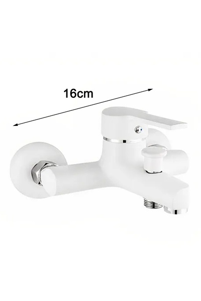 White Delta Bathroom Shower Faucet Open Close Handle Guaranteed Faucet SAME PRODUCT SHIPPED