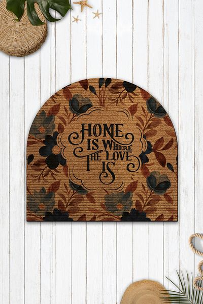 Popcorn Kids Door Mat - Home Is Where Love Is