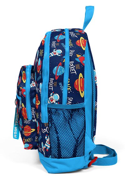 Coral High Rucsac de școală cu patru compartimente, albastru bleumarin pentru copii 23470