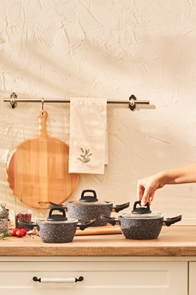 Emsan Luna 6 Parça Midi Tencere Seti