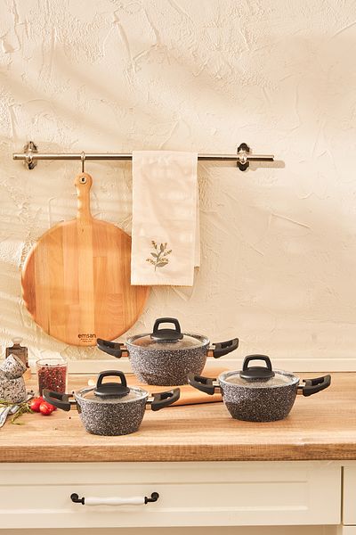 Emsan Luna 6 Piece Midi Cookware Set