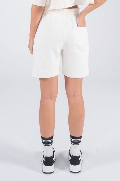 Friday Offset Pantaloni scurti de damă Pina, alb, cu buzunare elastice